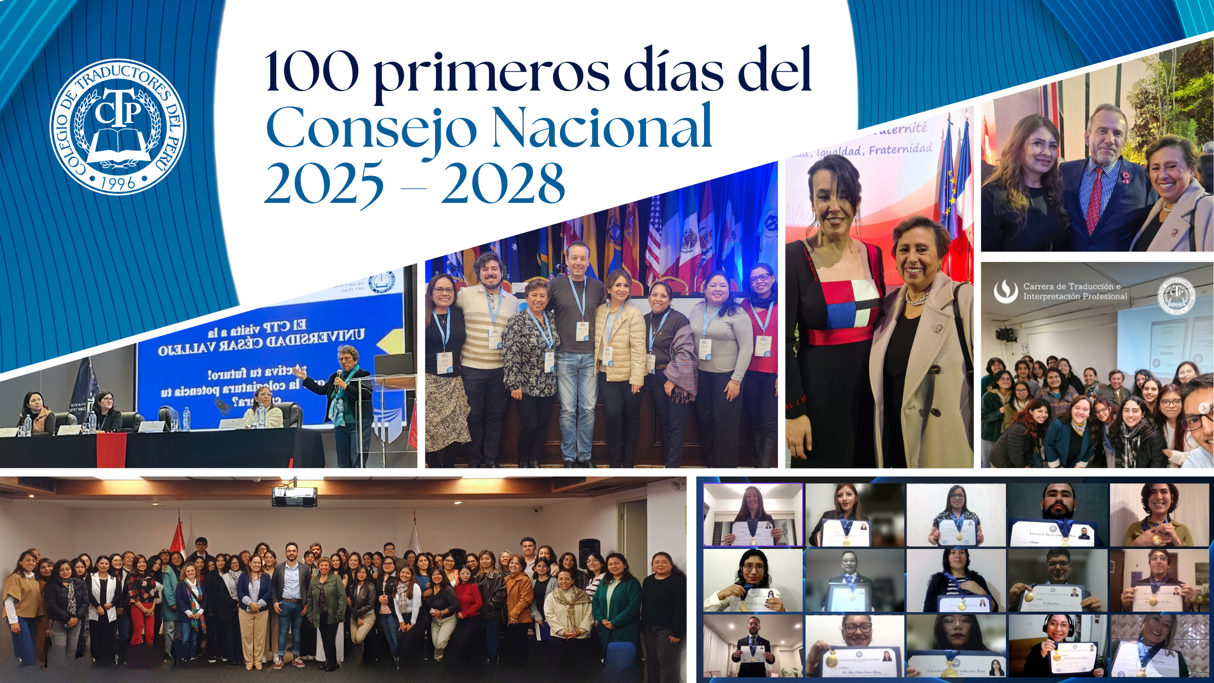 100 primeros días del Consejo Nacional 2025 - 2028.